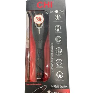 CHI SPIN N’ CURL CERAMIC ROTATING CURLER 1’’ MATTE BLACK